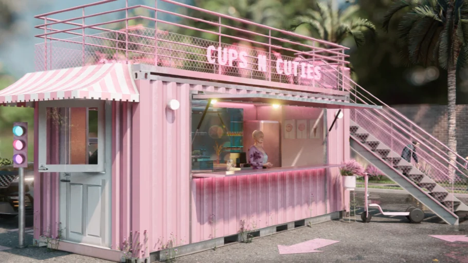 Container Coffee Shop