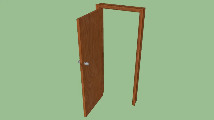 Porte bois massif dynamique PP73 cm