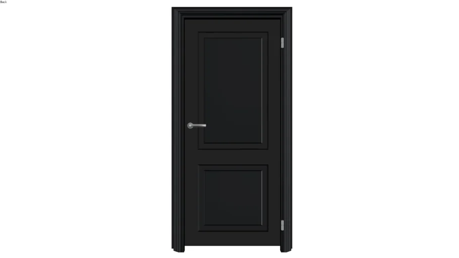 Door Black - Closed