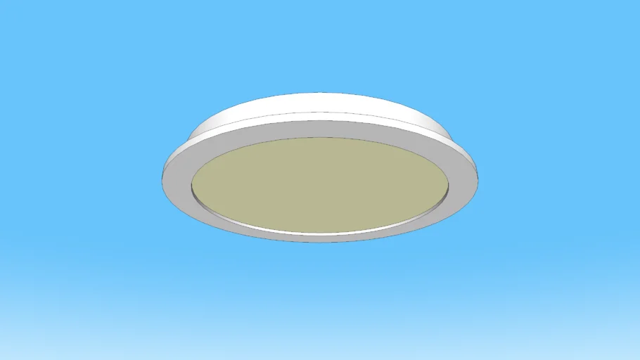 Luminaria LED de empotrar en techo 01 / Ceiling LED light