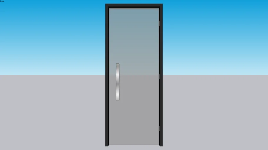 Porta de Vidro - Glass Door (1,00m)