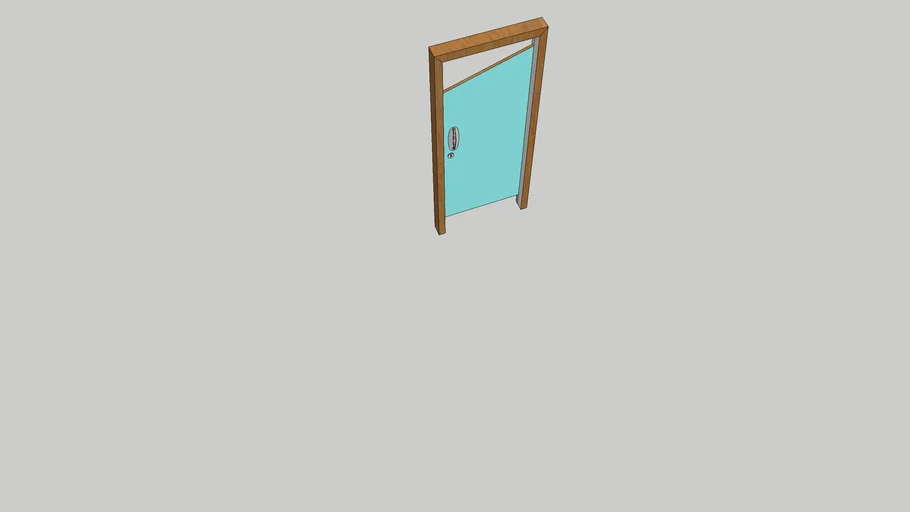 Bathroom door