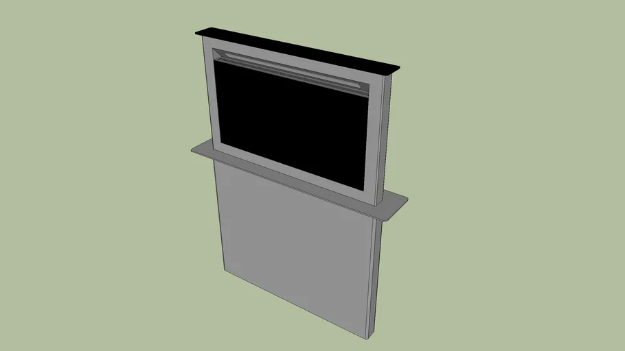 Modern downdraft extractor