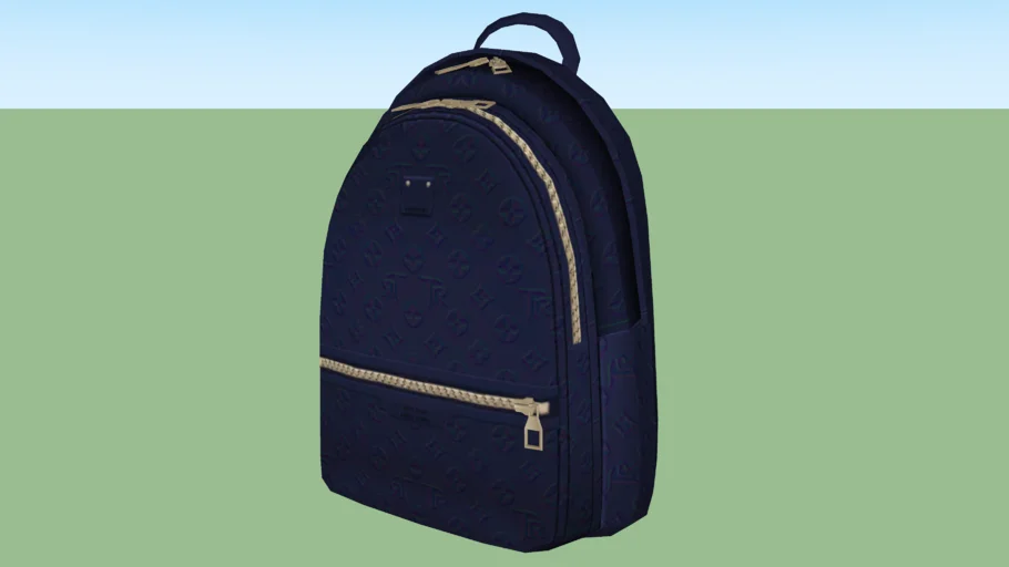 Blue backpack