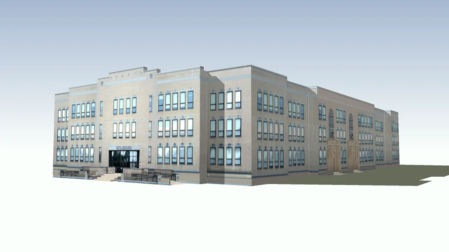 Lowell High School - 1922 addition