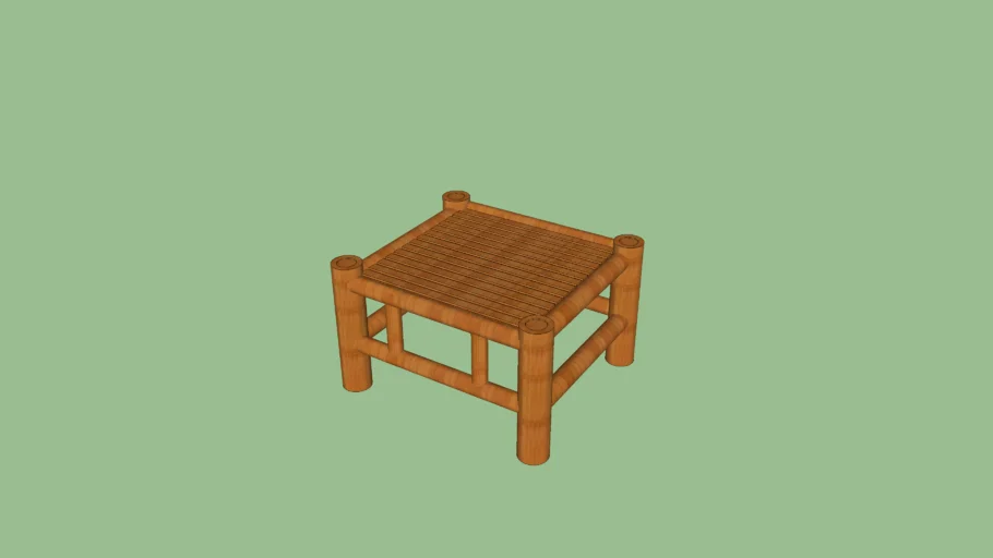 living room bamboo center table