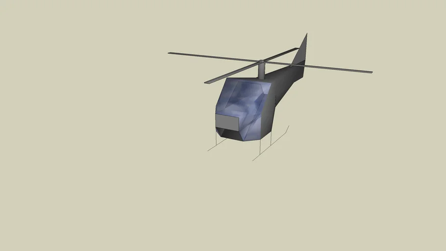 a robot helicopter | 3D Warehouse