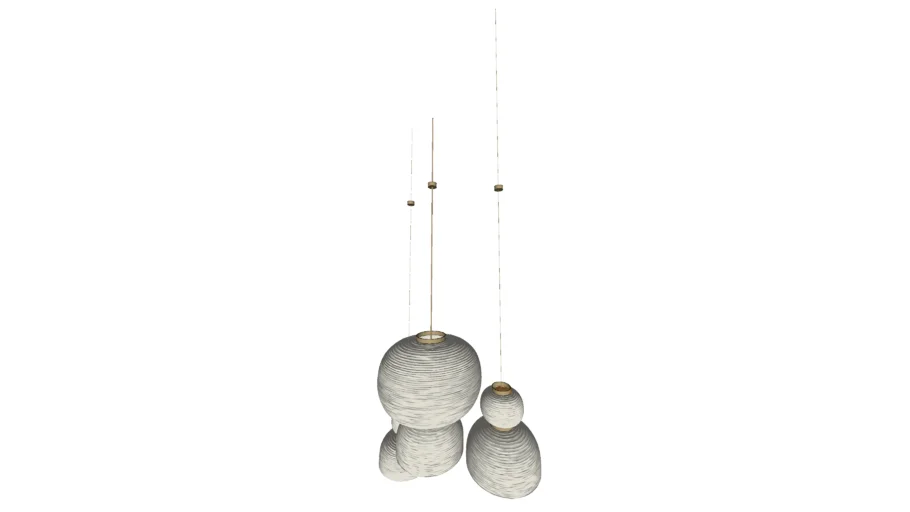 Paper pendant  lamps