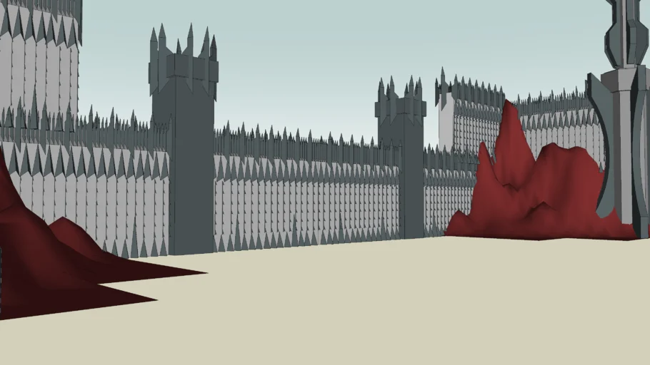 The Black Gate of Mordor (Morannon)