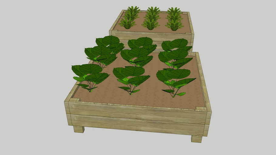 4x8 Raised Garden Bed