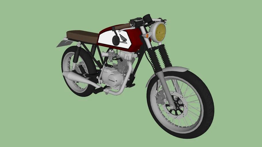 Honda CG 125 Today Cafe Racer Style