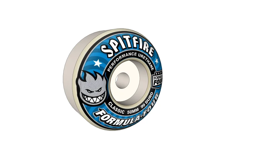 50mm Spitfire Formula Four 99D Skateboard Wheel