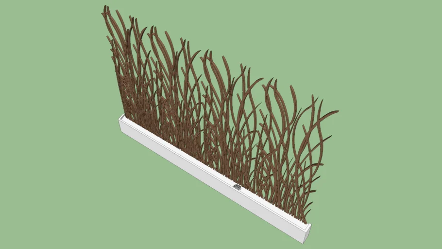 partition along wall