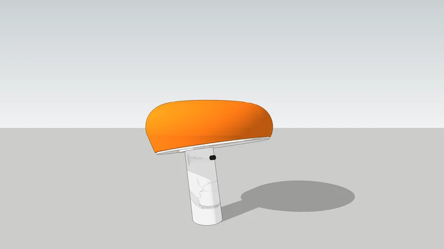 Lampe Snoopy / Flos - Orange