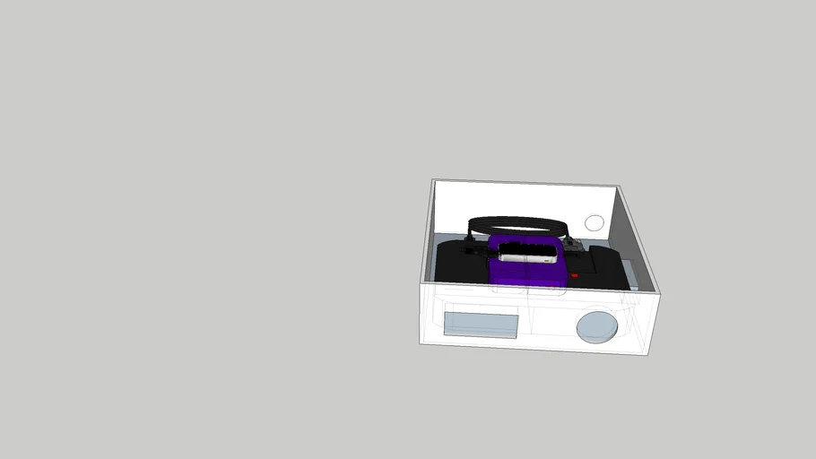 Leap Motion Mini projector box | 3D Warehouse