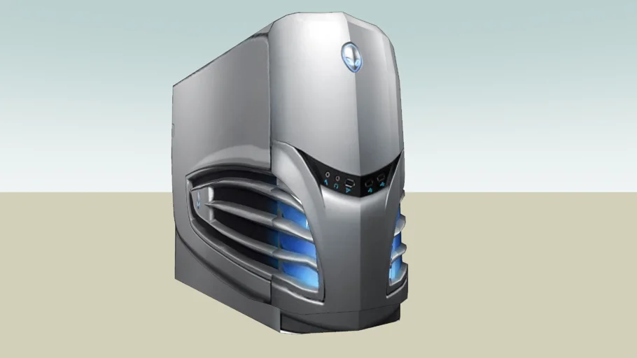 Alienware Area 51 Computer Case (scale)