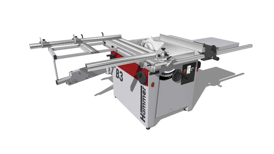 HAMMER B3 WINNER COMFORT | Kreissäge-Fräsmaschine | Tischsäge | Circular saw & milling machine
