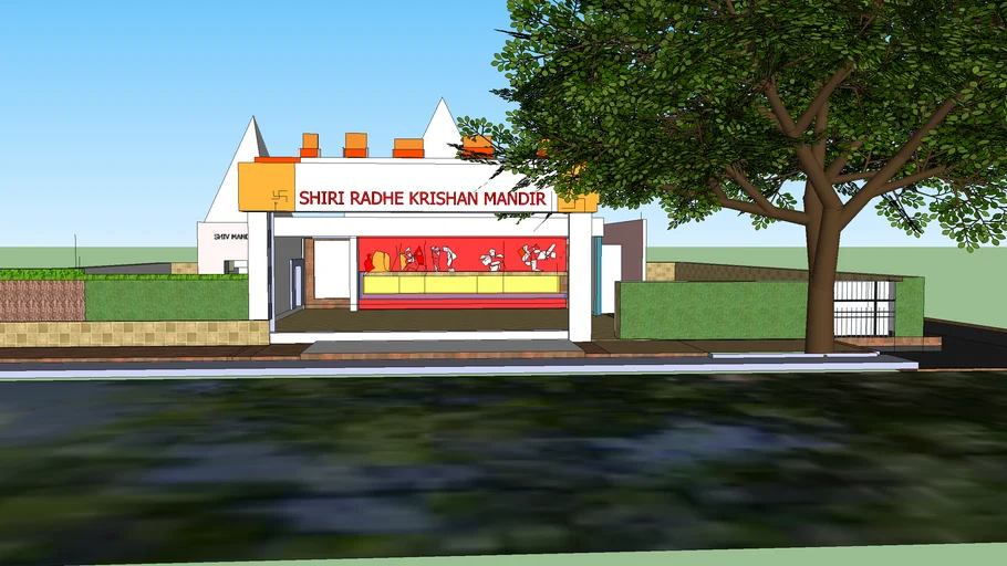 Shri Radhe Krishna Temple ,Layers colony Agra