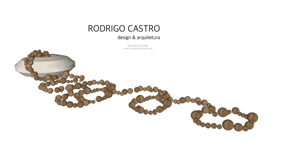 DECOR - Centro de mesa - Colar de mesa