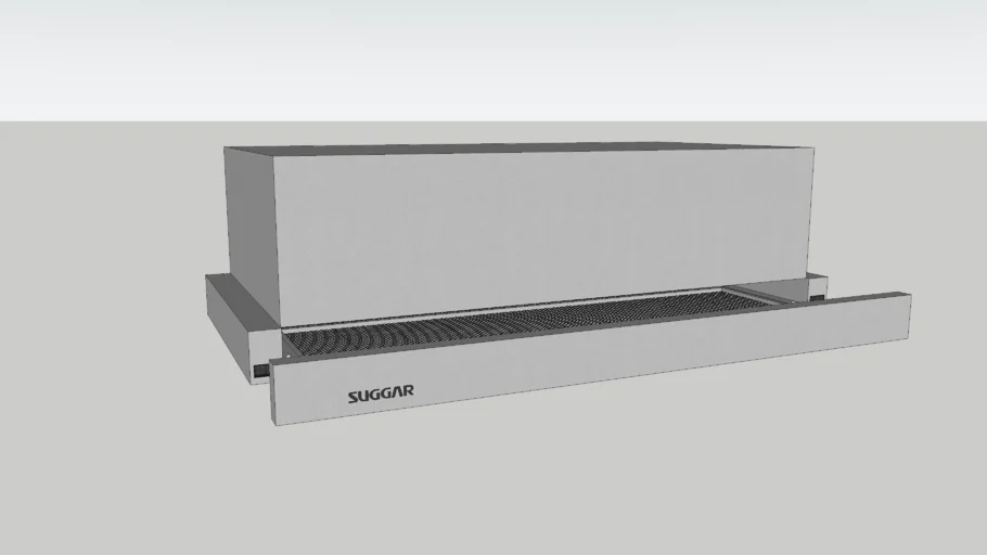 Depurador de Ar Slim de embutir - 60cm INOX - 127V SUGGAR - DE61IX