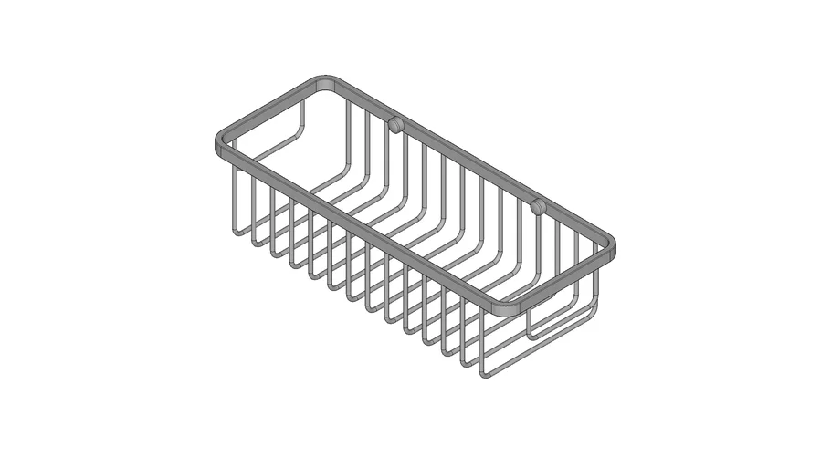 OMNIRES UNI koszyk prysznicowy, 32 x 8 x 13 cm Kod: UN3629CR
