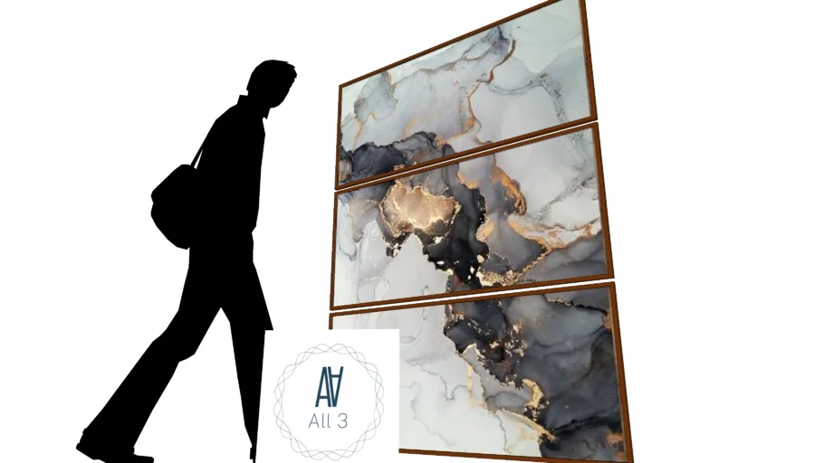 Wall Decor - Watercolor Modern Minimalist - ALL3