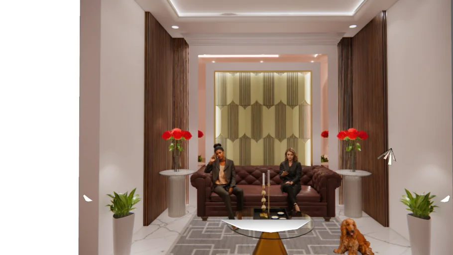 LIVING AREA WALL DESIGN