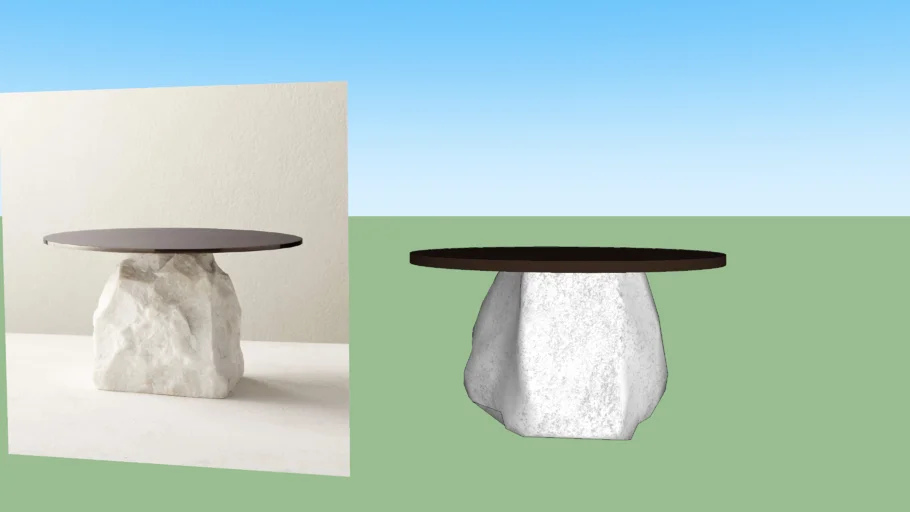 HUBBARD LARGE MARBLE CAKE STAND