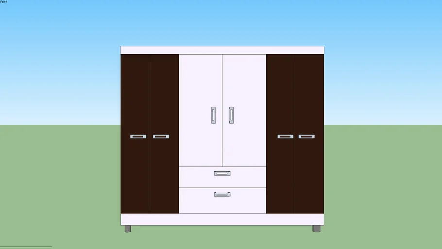 Guarda-roupa 6portas