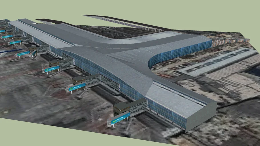 Terminal Internacional del aeropuerto El Dorado. Bogotá, Colombia