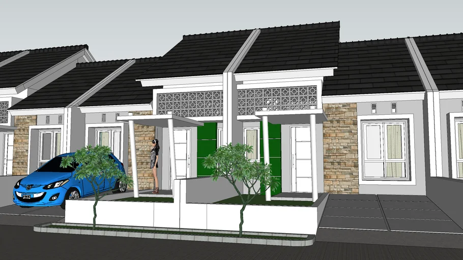 Rumah Minimalis type 45/90
