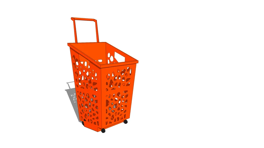 Cesta compra con ruedas