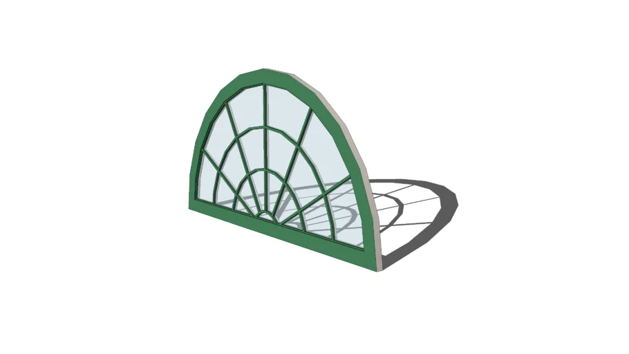 Half Round Window 6'