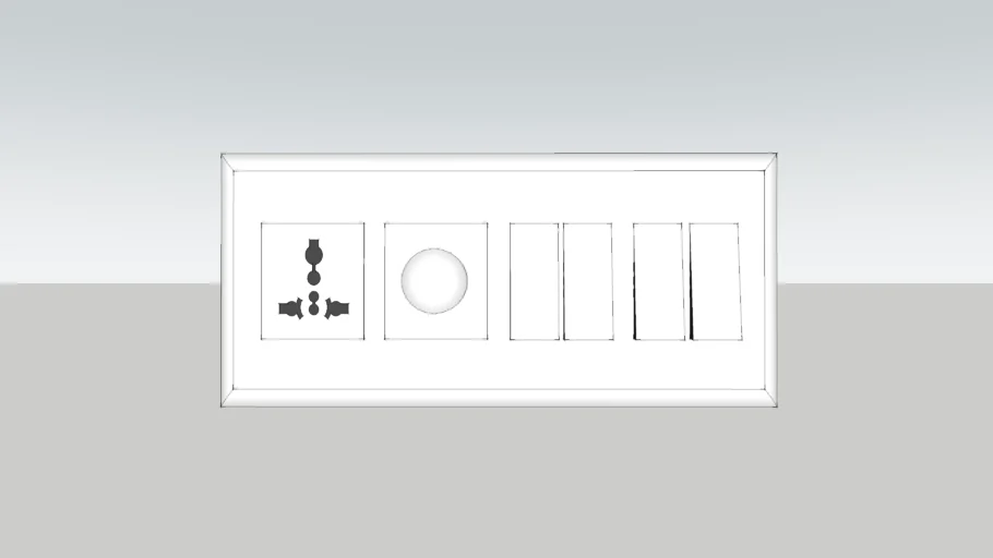 8 module switchboard