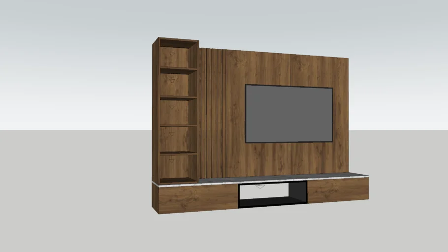 Mueble de TV flotante en MDF 