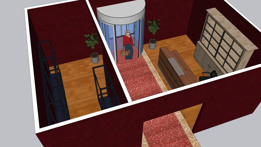 Ingang Grand Hotel Europa