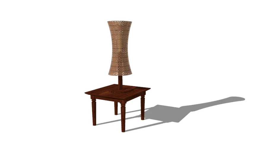 NAKAS + LAMPU MEJA