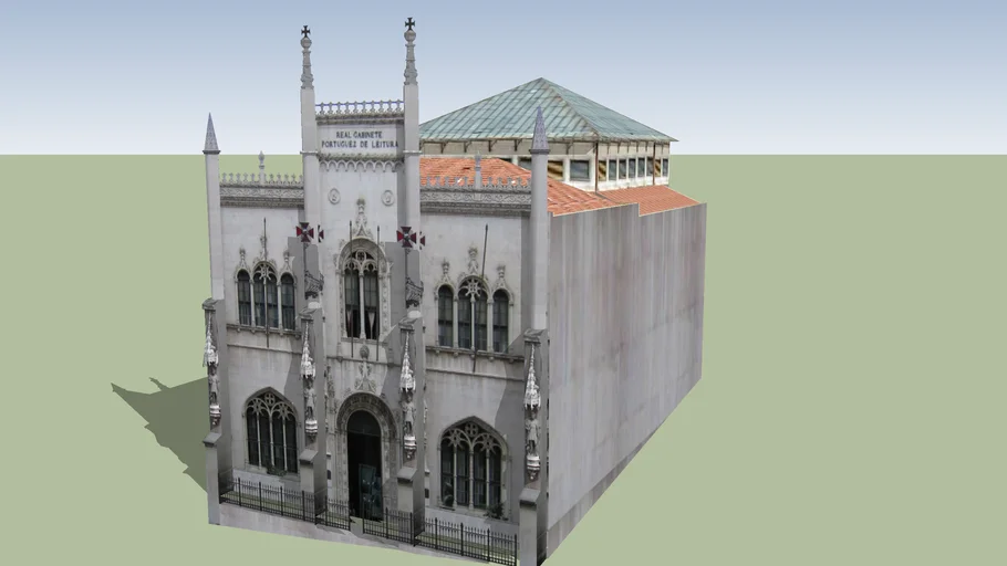 REAL GABINETE PORTUGUÊS DE LEITURA- RIO DE JANEIRO, RJ