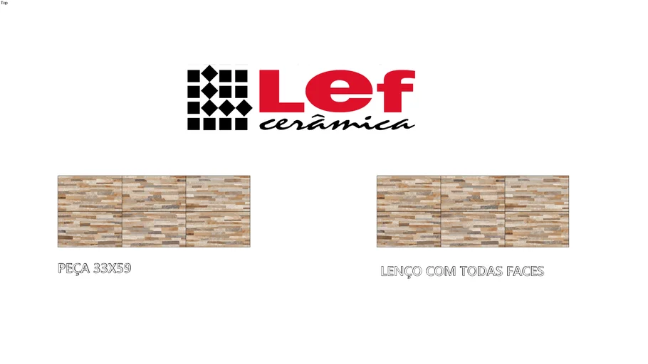 LF33503 - CANJIQUINHA MARROM - 33x59