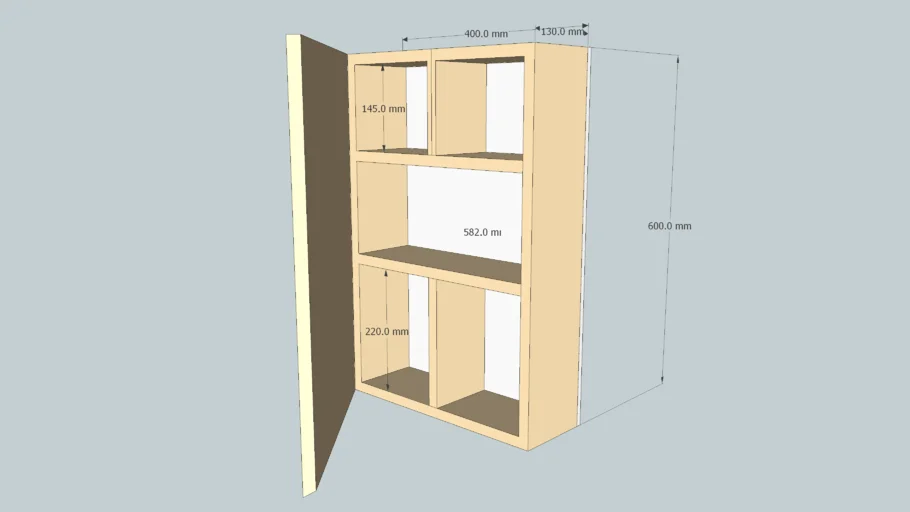 MUEBLE DE PARED PARA BAÑO