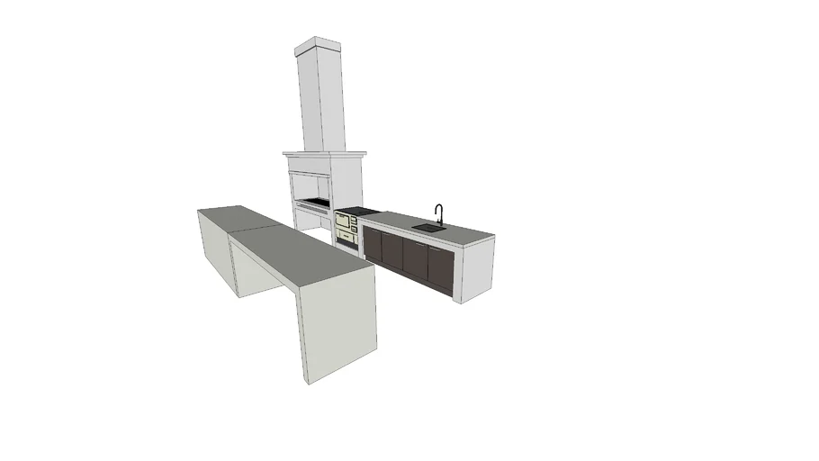 Outdoor kitchen