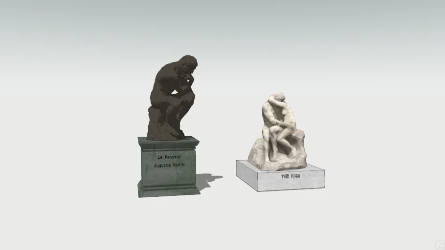 Rodin Sculptures 