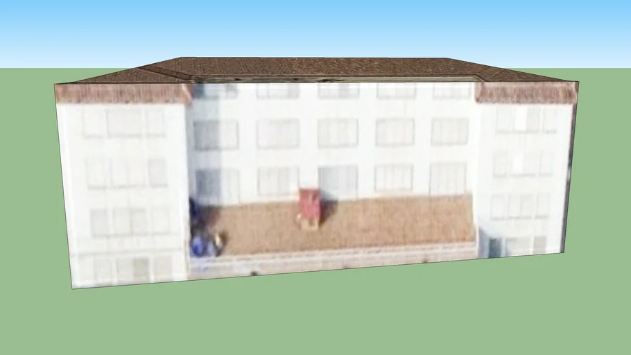 Gebouw in Barcelona, Spanje