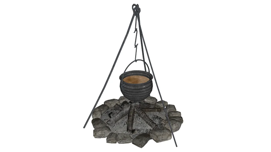 Outdoor bonfire