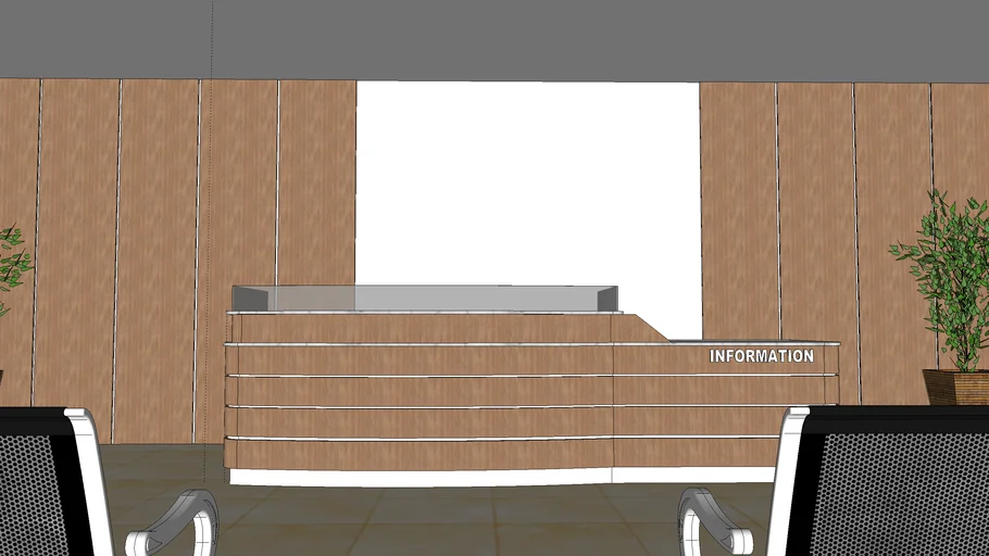 reception table