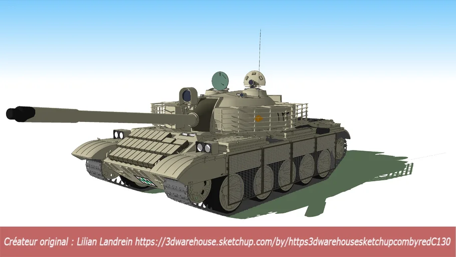 Modernized Type 59 / T-55.
