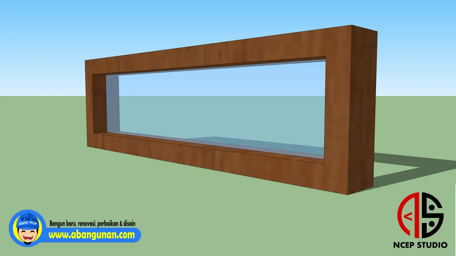 Model Standar Loster 100x30-NC | 3D Warehouse