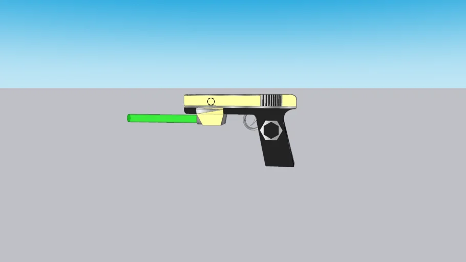  3D Printable Airsoft Pistol 