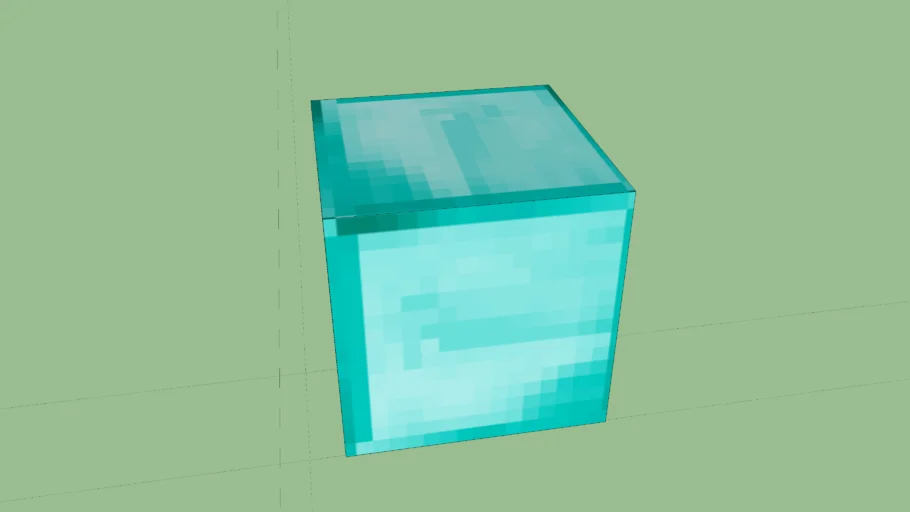 minecraft diamond block