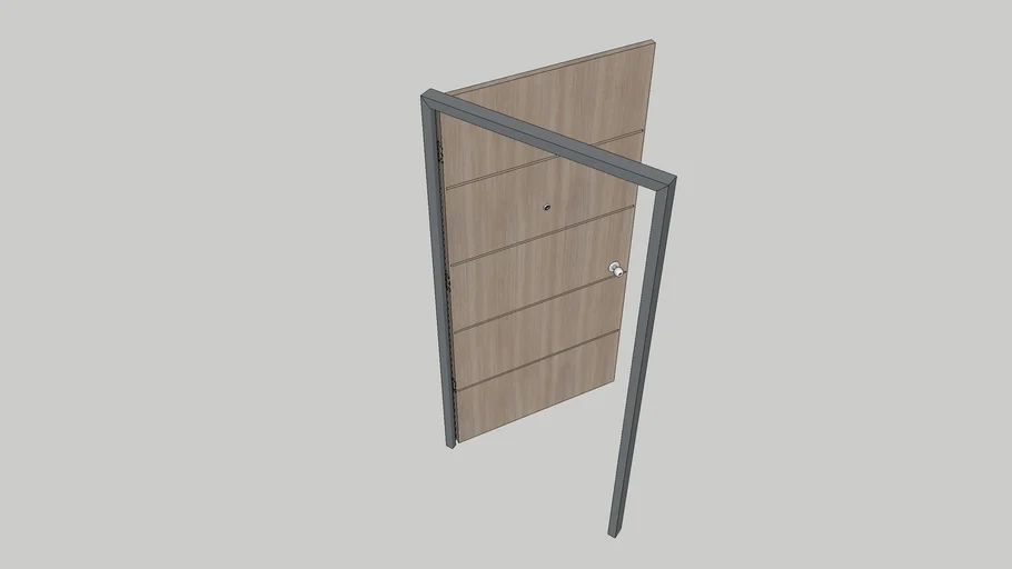 Simple door (210cm x 100cm) - Dynamic component